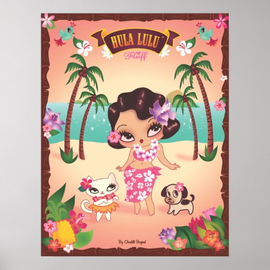 Hula Lulu Poster (Voorkant)