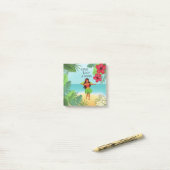 Hula Meisje Live Liefde Aloha Post-it® Notes (Op bureau)