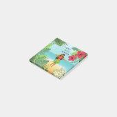 Hula Meisje Live Liefde Aloha Post-it® Notes (Schuin)