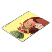 Hula meisje notitieboek (Linkerzijde)