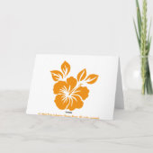 Hula Meisje Paasei Kaarten (Achterkant)