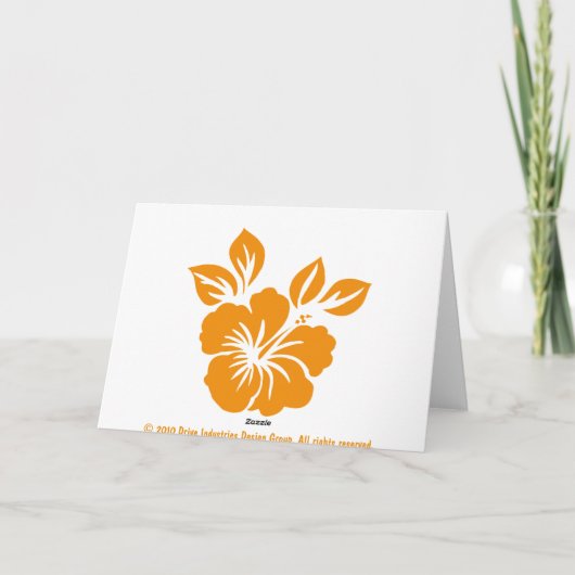 Hula Meisje Paasei Kaarten (Achterkant)