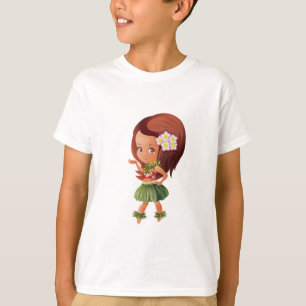 Hula meisje t-shirt