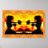 Hula Meisjes Print, Waarde Poster Papier (Matte) (Voorkant)