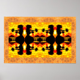 Hula Meisjes Print, Waarde Poster Papier (Matte)