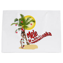 Hula Mele Kalikimaka kerstcadeau Grote tas