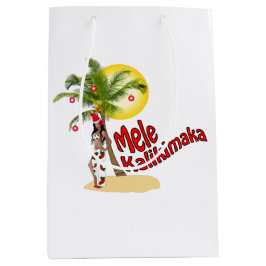 Hula Mele Kalikimaka kerstcadeau medium Cadeauzakje