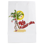 Hula Mele Kalikimaka kerstcadeau medium Cadeauzakje (Achterkant)