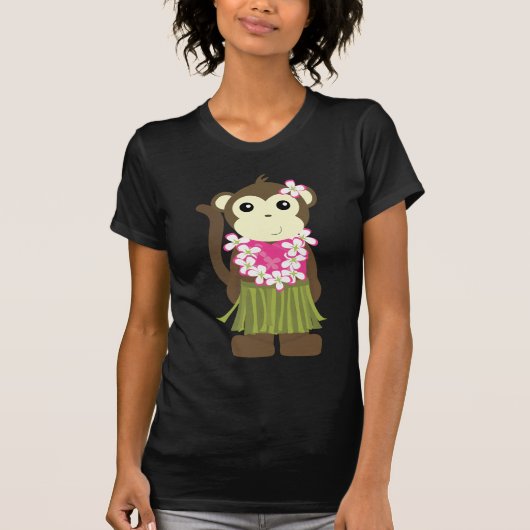 Hula Monkey T-shirt (Voorkant)