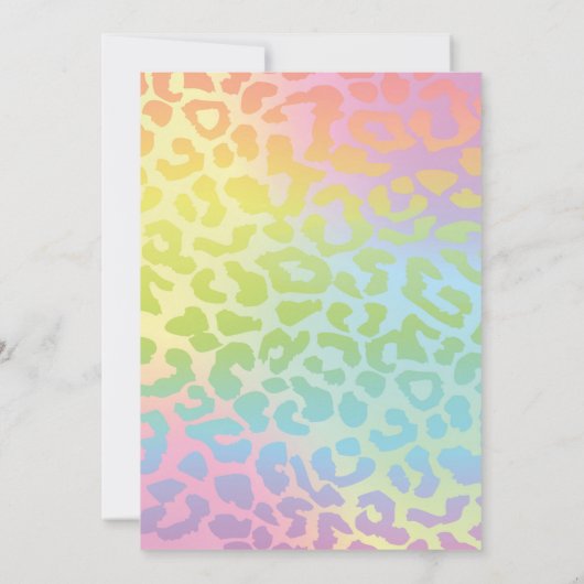 Hula op Luau Verjaardag uitnodiging (Achterkant)