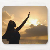 Hula over Hawaiian Beach Muismat (Voorkant)