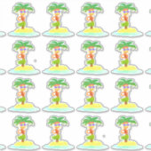 Hula Palm (blad) contour stickers (Voorkant)