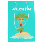 Hula Palm cadeazak Medium Cadeauzakje (Voorkant)