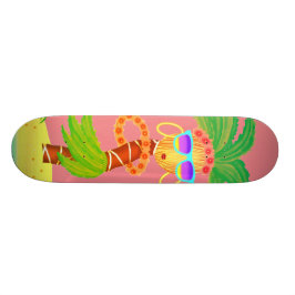 Hula Palm meisjesskateboard Persoonlijk Skateboard