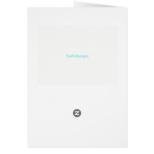 Hula Palm vakantie wenskaart (Achterkant)