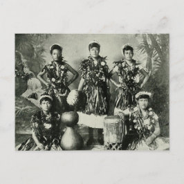 Hula Portait Briefkaart