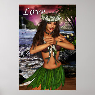 Hula Poster