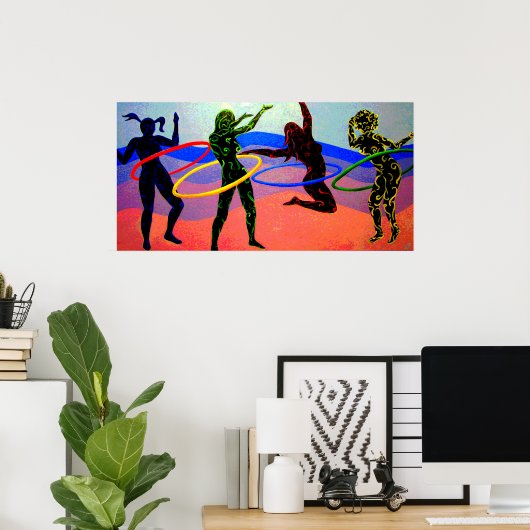 Hula Poster (Thuiskantoor)