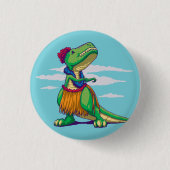 Hula Rex Ronde Button 3,2 Cm (Voorkant)