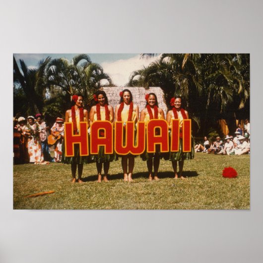 Hula Show Poster (Voorkant)