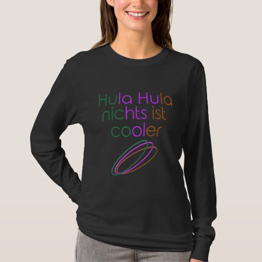 Hula Sport Hoop Dance Hula Hoop T-shirt (Voorkant)
