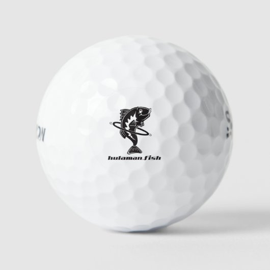 HulaMan 3 Pack golfballen (Voorkant)