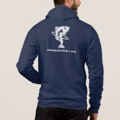 HulaMan Blauwe Hoodie (Achterkant)