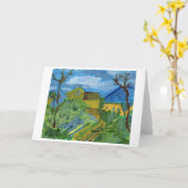 Hulde aan Cezanne notakaart Kaart (Gele Bloem)