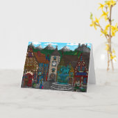 Hulde aan Europa Wenskaart Kaart (Gele Bloem)