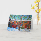 Hulde aan het Wenskaart van Lawren Harris Kaart (Gele Bloem)