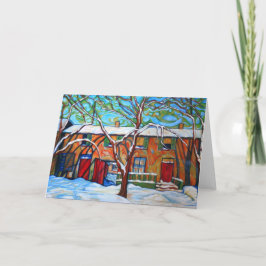 Hulde aan het Wenskaart van Lawren Harris Kaart