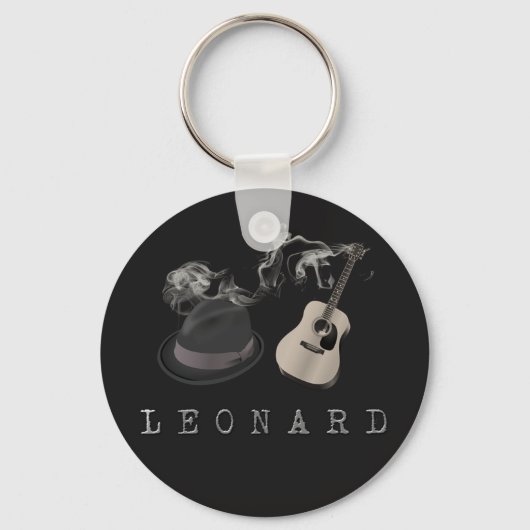 Hulde aan Leonard Sleutelhanger (Voorkant)