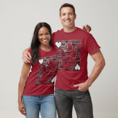 Hulde aan Love T-Shirt - Gepersonaliseerd (Unisex)
