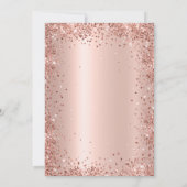 Hulde aan Sixty Years Roos Gold 60th Birthday Kaart (Achterkant)