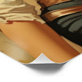 Hulde aan Untamed Hearts: Wild West Whispers Perfect Poster (Hoek)