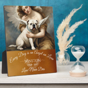 Hulde Verlies van Bulldog Angel Art Fotoplaat