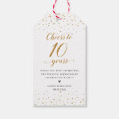 Huldebalketiket voor feestgunsten - GAC27a Cadeaulabel (Voorkant)