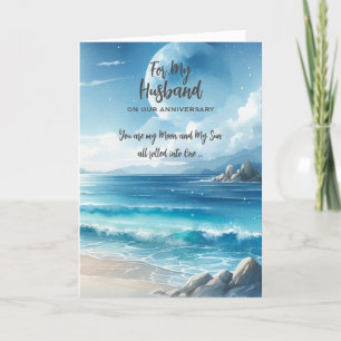 Huldeblijkaart voor mijn man bedankkaart