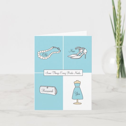 Huldeblijkkaart voor bruidsmeisje bedankkaart (Voorkant)
