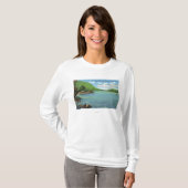 Huletts Intrance to Narrows, Cookeiland T-shirt (Voorkant volledig)