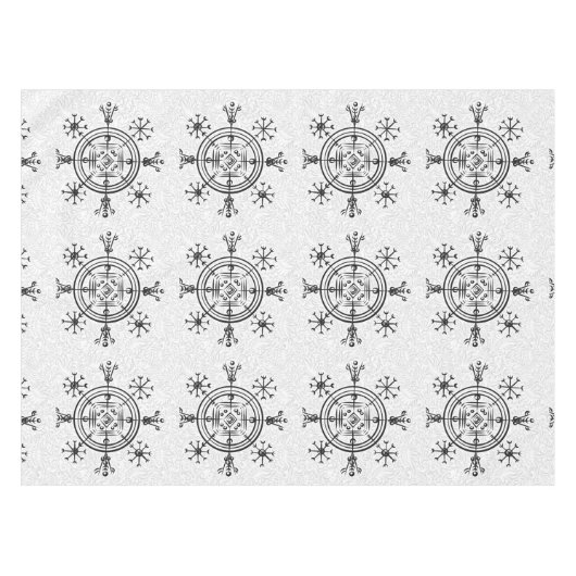 Hulinhjálmur – Noors teken van onzichtbaarheid Tafelkleed (Voorkant (Horizontaal))