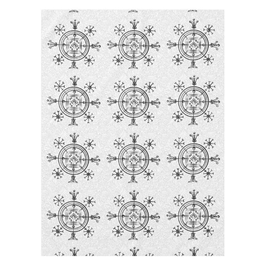 Hulinhjálmur – Noors teken van onzichtbaarheid Tafelkleed (Voorkant)