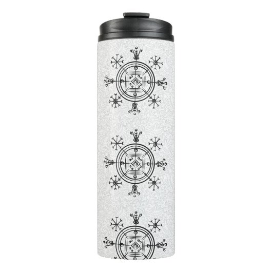 Hulinhjálmur – Noors teken van onzichtbaarheid Thermosbeker (Voorkant)