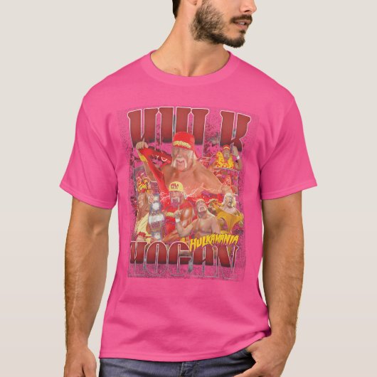 Hulk Hogan Hulkamania T-shirt (Voorkant)