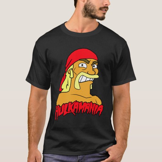Hulk Hogan Hulkamania Tribute  T-shirt (Voorkant)
