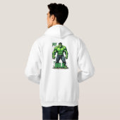 Hulk  hoodie (Achterkant volledig)