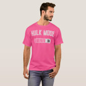 Hulk Mode On Shirt Funny Gym Weightlifting Bodybu (Voorkant volledig)