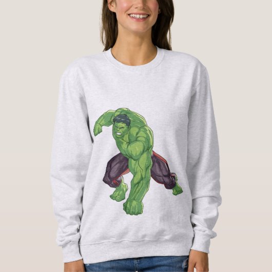 Hulk Slaat Vrouwen T-shirt (Voorkant)