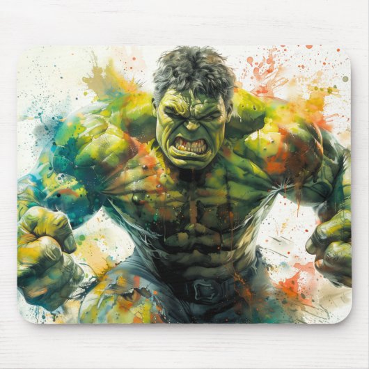 Hulk Smash! Marvel Mousepad Muismat (Voorkant)