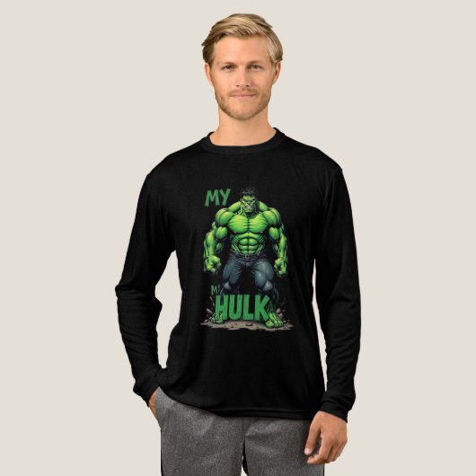 Hulk  Tri-Blend shirt (Voorkant)
